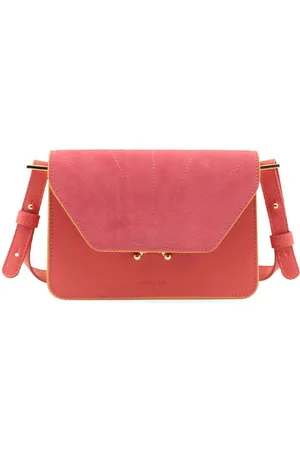 The Sticky Sis Club Crossbodytas Dames Roze - Suede
