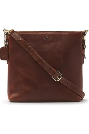 dR Amsterdam Schoudertas Milan Cognac