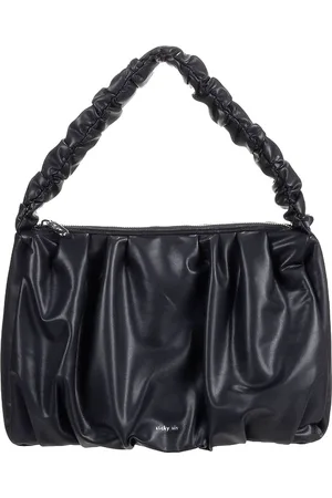 The Sticky Sis Club Shopper Dames Zwart - Kunstleer