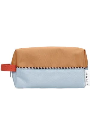 Sticky Lemon Toiletry bag | wonders | colourblocking | jane beige + zissou blue