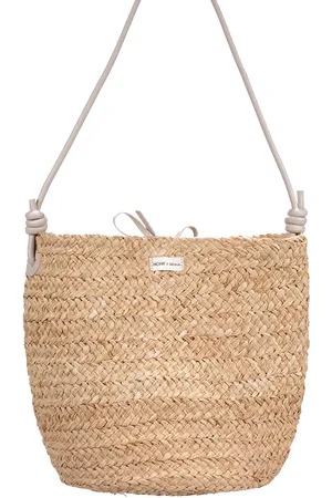 Monk Samā straw bag | stone