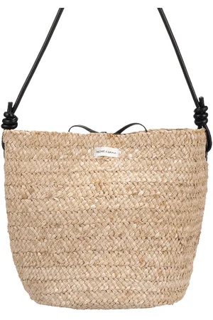 Monk Samā straw bag | black