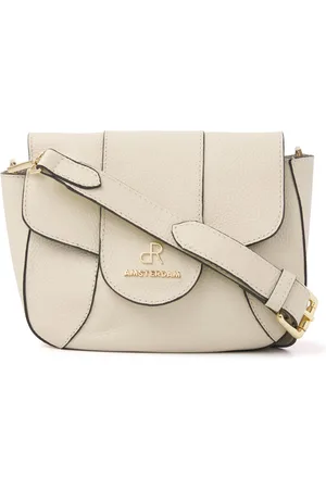 dR Amsterdam Handtas Dames Beige - Leer