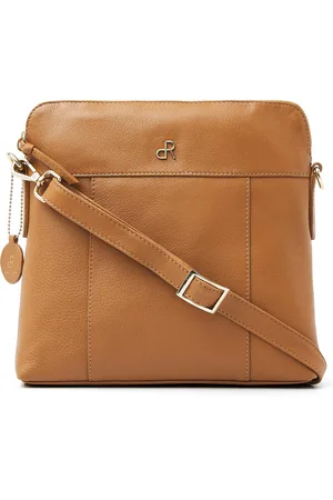 dR Amsterdam Schoudertas Faggio Camel