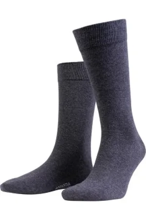 Amanda Christensen Sokken True Combed Cotton Sock Antraciet Maat 39/42