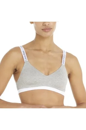 Calvin Klein Modern Cotton Light Lined Bralette Grijs X-Small Dames