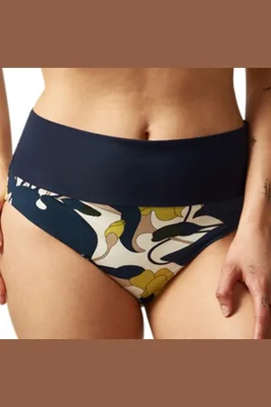 Chantelle Flowers High Waist Bikini Brief Blauwgebloemd 38 Dames