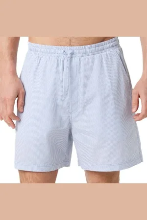 Björn Borg Core Resort Pyjama Shorts Lichtblauw katoen Large Heren