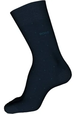 HUGO BOSS Sokken Business Mercerized Cotton George Dots Sock Marine Maat 39/40 Heren