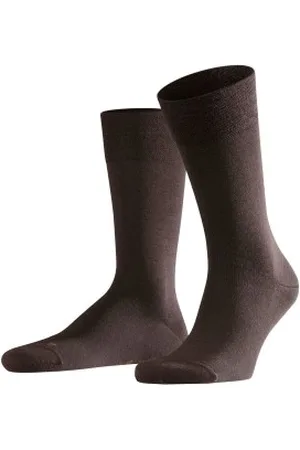 Falke Falke Sokken Sensitive Berlin Bruin Maat 39/42 Heren
