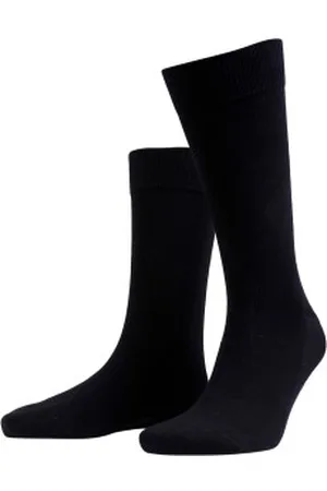 Amanda Christensen Sokken True Combed Cotton Sock Zwart Maat 39/42