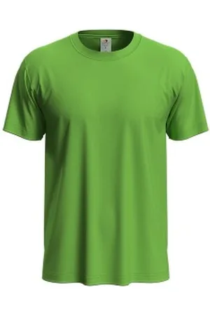 Stedman Classic T Organic Unisex Crew Neck Lichtgroen ecologisch katoen Small Heren