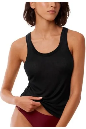 Triumph Beauty Layers Tank top Zwart lyocell X-Small Dames