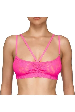 Hanky Panky Vixen Bralette Roze nylon Small Dames