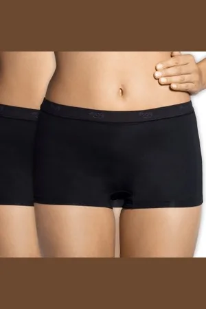 Sloggi 2P Sensual Fresh Shorts Zwart 36 Dames