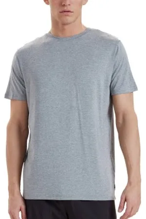 Resteröds Bamboo Crew Neck Grijs Small Heren