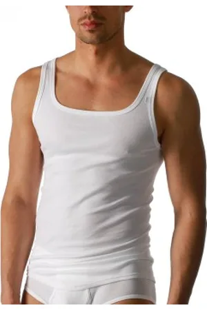 Mey Noblesse Vest Wit katoen Small Heren