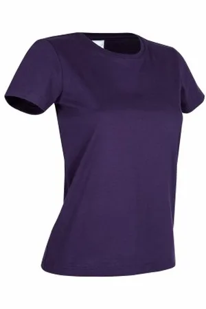 Stedman Classic Women T-shirt Lila katoen Small Dames
