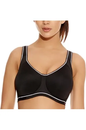 Freya Sonic Underwired Moulded Sports Bra Zwart B 75 Dames