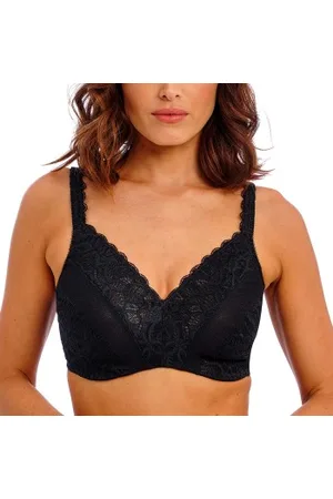 Wacoal Raffine Underwire Minimiser Bra Zwart E 70 Dames
