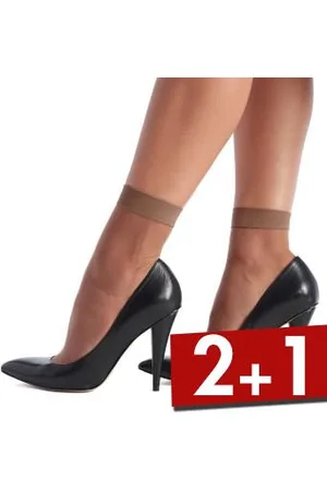 Oroblu Sokken Demi-Bas Petit 20 Lichtbruin polyamide One Size Dames