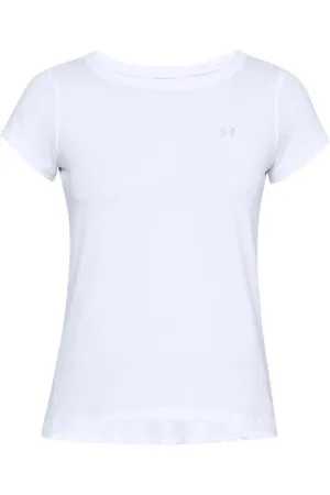 Under Armour Heatgear Armour T-shirt Wit polyester Small Dames