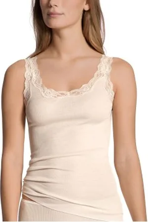 Calida Richesse Lace Top Ivoor 48-50 Dames