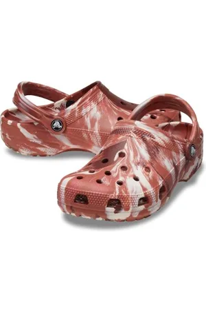 Crocs Classic Marbled Clog Wijnrood US M10/W12 (EU 43-44)