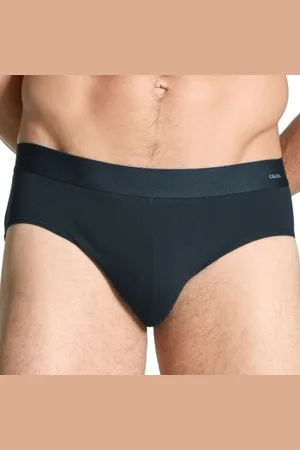 Calida Herenslips Cotton Code Brief Donkerblauw katoen Large Heren