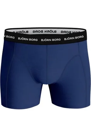 Björn Borg Herenslips 5P Cotton Stretch Boxer 1719 Zwart/Marine/Wit katoen Large Heren