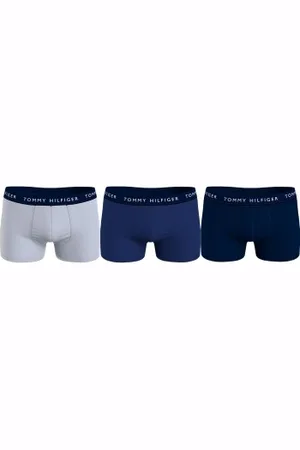 Tommy Hilfiger Herenslips 3P Classic Trunk Grijs/Blauw Small Heren