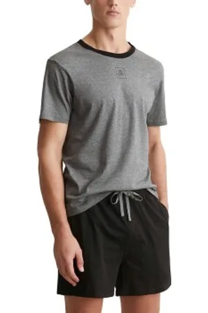 Marc O’ Polo Marc O Polo Men Short Pyjama Set Zwart/Grijs katoen Large Heren