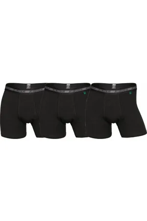 JBS Herenslips 3P Bamboo Boxers Zwart Small Heren