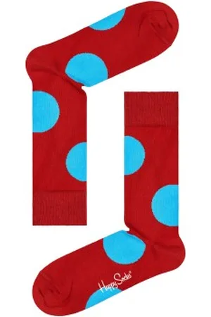 Happy Socks Sokken 3P Jumbo Dot Sock Rood katoen Maat 36/40
