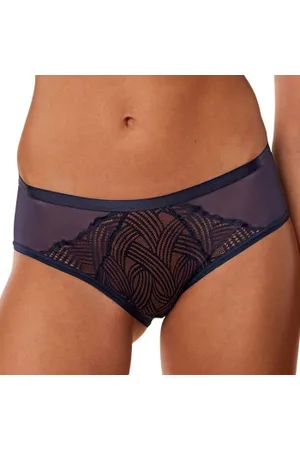 Triumph Delightful Spotlight Hipster Donkerblauw polyamide 36 Dames