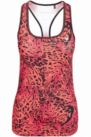 Björn Borg Wanita Racerback Luipaard polyester Small Dames