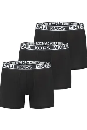 Michael Kors Herenslips 3P Mesh Tech Boxer Brief Zwart nylon Small Heren