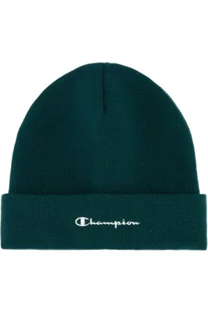 Champion Beanie Cap Unisex Donkergroen acryl One Size