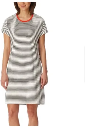 Schiesser Women Shortsleeve Nightshirt Ivoor katoen 36 Dames