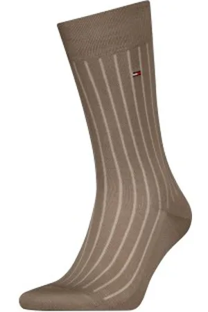 Tommy Hilfiger Tommy Hilfiger Sokken Premium Rib Crew Socks Bruin Maat 39/40 Heren