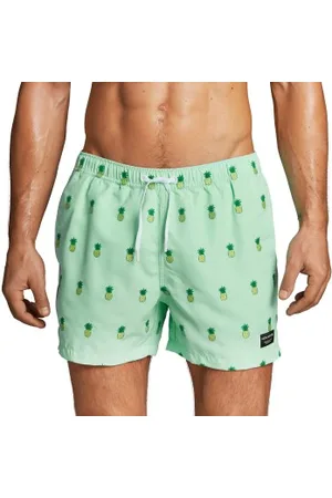 Björn Borg Zwembroeken Santiago Swim Shorts Groen polyester X-Large Heren
