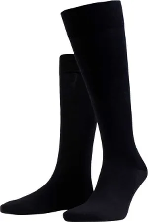 Amanda Christensen Sokken Core Knee High Sock Zwart katoen Maat 39/40
