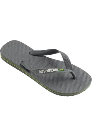 Havaianas Brasil Logo Grijs Maat 39/40