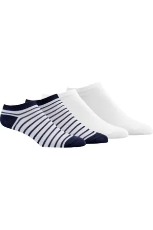 Damella Sokken 2P Ankle Socks Wit/Marine Maat 35/38 Dames