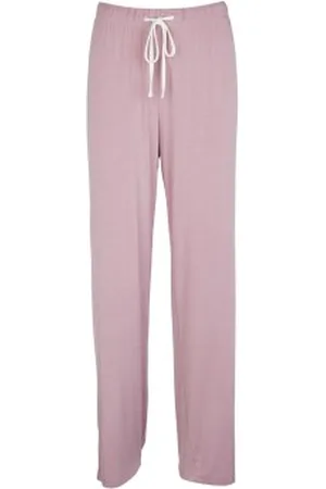 Missya Softness Wide Pant Lila modaal Large Dames