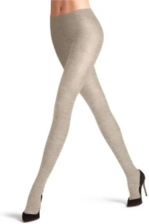Falke Falke Family Women Tights Lichtgrijs katoen Small Dames