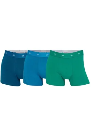 CR7 - Cristiano Ronaldo Herenslips 3P Bamboo Trunks Blauw Medium Heren