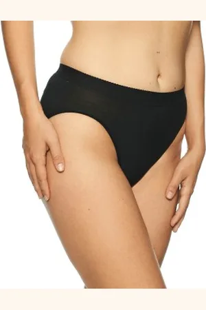 Lady Avenue Basic Bamboo Tai Brief Zwart Bamboe X-Small Dames