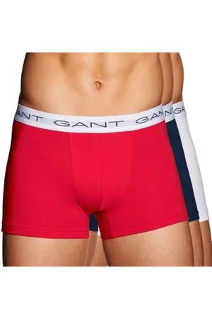 GANT Herenslips 3P Cotton Stretch Boxer Versch. kleure katoen Medium Heren