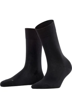 Falke Falke Sokken Sensitive London Sock Zwart katoen Maat 39/42 Dames